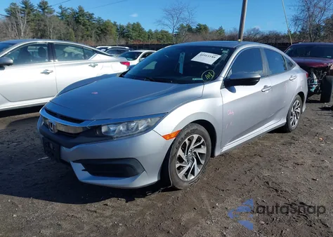 2017 Honda Civic Ex from USA, damaged, VIN 19XFC2F75HE220304